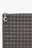 Celine Khaki Green Quilted C-Charm Pouch