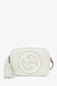 Gucci Beige Leather Mini 'Blondie' Crossbody Camera Bag
