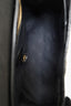 Mulberry Black Patent Leather Croc Embossed Bayswater Bag with Twilly