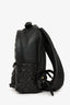 Louis Vuitton 2017 Black Leather 'Flower' Palm Springs PM Backpack