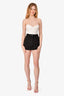 Hours Black Cut-Out Mini Skort Size XS