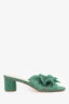 Loeffler Randall Green 'Emilia' Heels Size 6.5