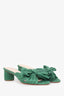 Loeffler Randall Green 'Emilia' Heels Size 6.5
