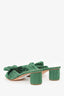 Loeffler Randall Green 'Emilia' Heels Size 6.5