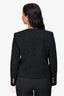 Lafayette 148 Black Tweed Boucle Jacket Size 6