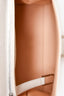 Delvaux White Leather Silver Stitch Detail Brilliant MM Top Handle SHW (As Is)