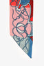 Hermès Red/Pink Silk Twilly