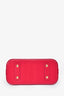 Louis Vuitton 2015 Fuchsia Patent Leather Alma BB Top Handle with Strap