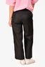 Prada 2020 Black Re-Nylon Straight Legged Pants Size 38