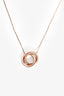 Tiffany & Co. Metal Interlocking Circles Necklace