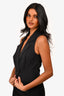 Lovers + Friends Black Vest Top Size XS