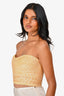 Cult Gaia Raffia Tube Top Size XS