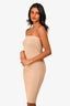 L'acadamie Beige Knit Midi Dress Size XS