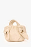 Staud Cream Leather 'Ronnie' Top Handle