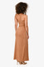 Lamon Copper Strapless Dress Size XS