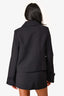 Oddmuse Navy Crop Jacket + Mini Skirt Set Size XS