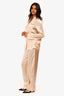 L'acadamie by Marianna Tay Silk "Bisous" Pyjama Set Size XXS