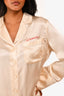 L'acadamie by Marianna Tay Silk "Bisous" Pyjama Set Size XXS