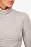 AFRM Grey Crop Turtleneck Micaela Top Size S