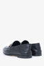 Gucci Black Leather Horsebit Jordaan Loafers Size 37