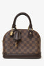 Louis Vuitton Damier Ebene Alma BB with Strap