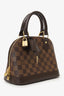 Louis Vuitton Damier Ebene Alma BB with Strap