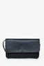 JW Anderson Black Leather Chain Phone Pouch