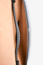 JW Anderson Black Leather Chain Phone Pouch
