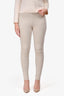 Wolford Light Beige Faux Suede Velour Leggings Size 34