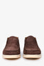 Loro Piana Dark Brown Suede 'Summer Charms Walk' Loafers Size 38