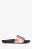 Gucci Bloom Floral Coated Canvas Slides Size 38