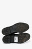 Saint Laurent Black Leather Buckle Ankle Boots Size 38.5