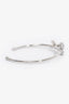 Tiffany & Co. Diamond Bow Cuff Bracelet 18k White Gold