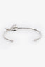 Tiffany & Co. Diamond Bow Cuff Bracelet 18k White Gold