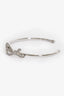 Tiffany & Co. Diamond Bow Cuff Bracelet 18k White Gold