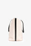 Celine 2020 Cream/Black Canvas/Leather Cabas Maillon Triomphe Tote