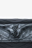 Saint Laurent 2019 Black Crinkled Leather 'Niki' Belt Bag