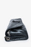 Saint Laurent 2019 Black Crinkled Leather 'Niki' Belt Bag