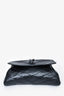 Saint Laurent 2019 Black Crinkled Leather 'Niki' Belt Bag
