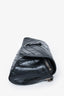 Saint Laurent 2019 Black Crinkled Leather 'Niki' Belt Bag