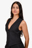 Nili Lotan Black Wool Vest Size 2