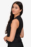 Nili Lotan Black Wool Vest Size 2