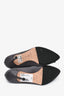 Manolo Blahnik Grey Satin 'Hangisi' Heels Size 36.5