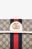 Gucci White Trim GG Supreme Ophidia Belt Bag