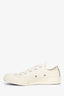 Play Comme de Garcon X Converse Cream Sneakers Size 6