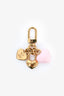 Louis Vuitton Gold Tone 'Micro Hearts' Key Charm