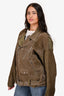 Readymade Khaki Cotton Aviator Jacket Mens Size 2