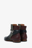 Hermès Tricolour Leather Ankle Boots Size 41