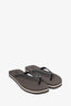 Brunello Cucinelli Brown Thong Sandals Size 40