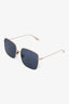 Christian Dior Blue Square Frame Sunglasses